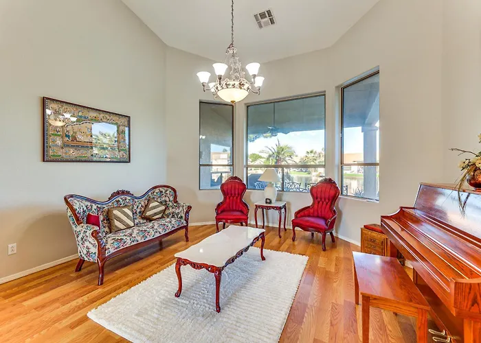 Patio + Water View: Lakefront Escape! Chandler